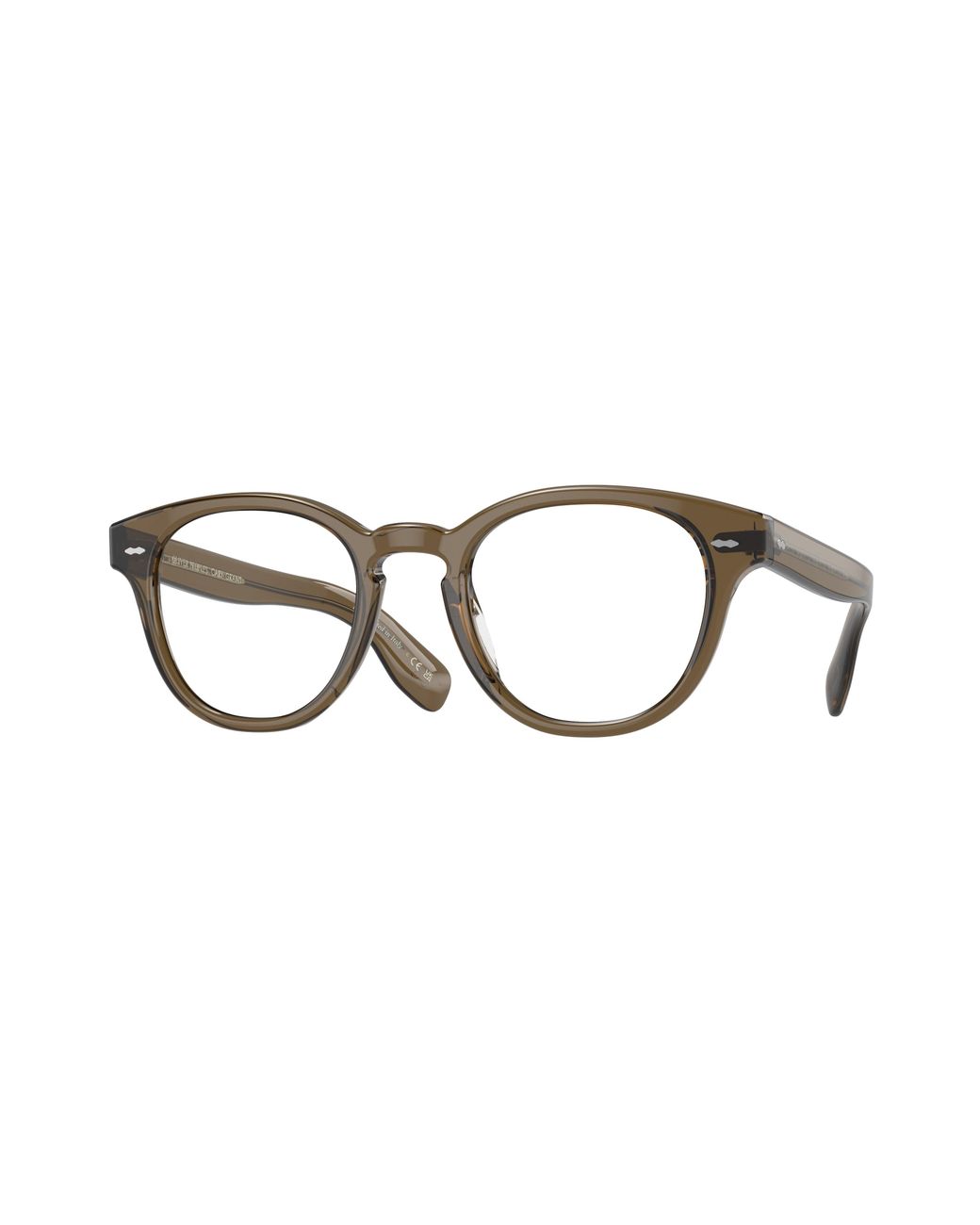 Oliver Peoples Black Ov5413U Cary Grant 1784 Optical Frames Acetate Transparent Round Normal