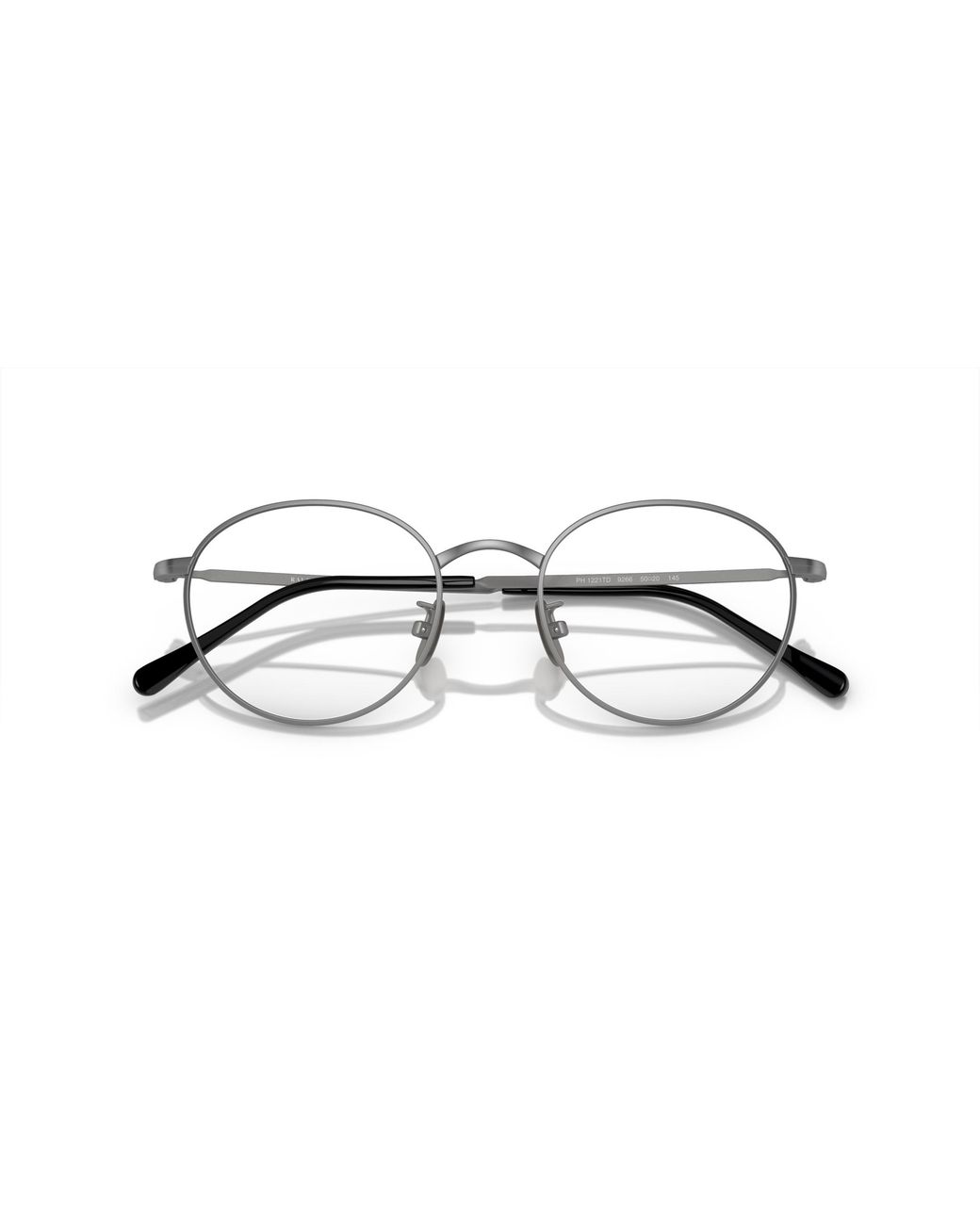 Polo Ralph Lauren Black Ph1221Td 9266 Optical Frames Titanium Round Normal