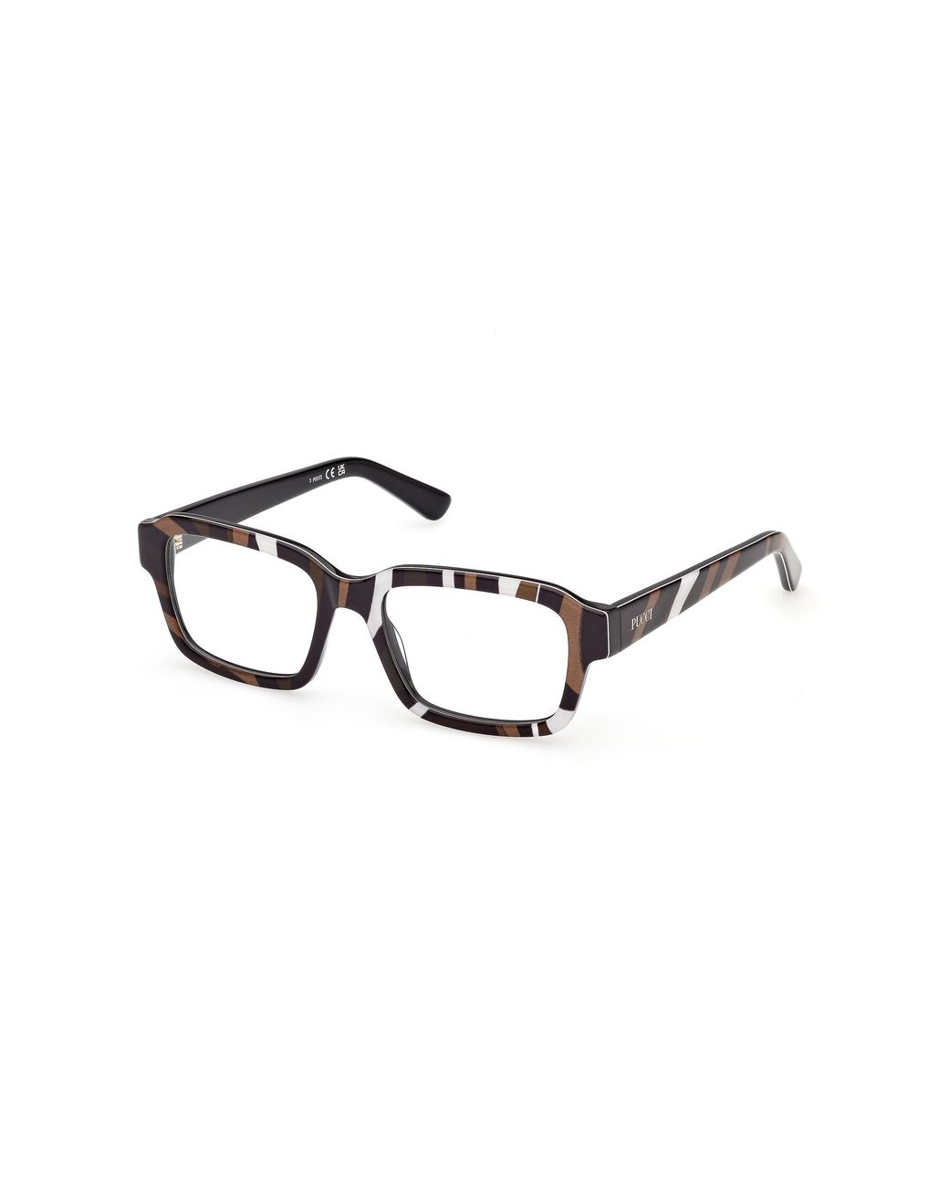 Emilio Pucci Black Ep5283 99 Optical Frames Acetate Squared Normal