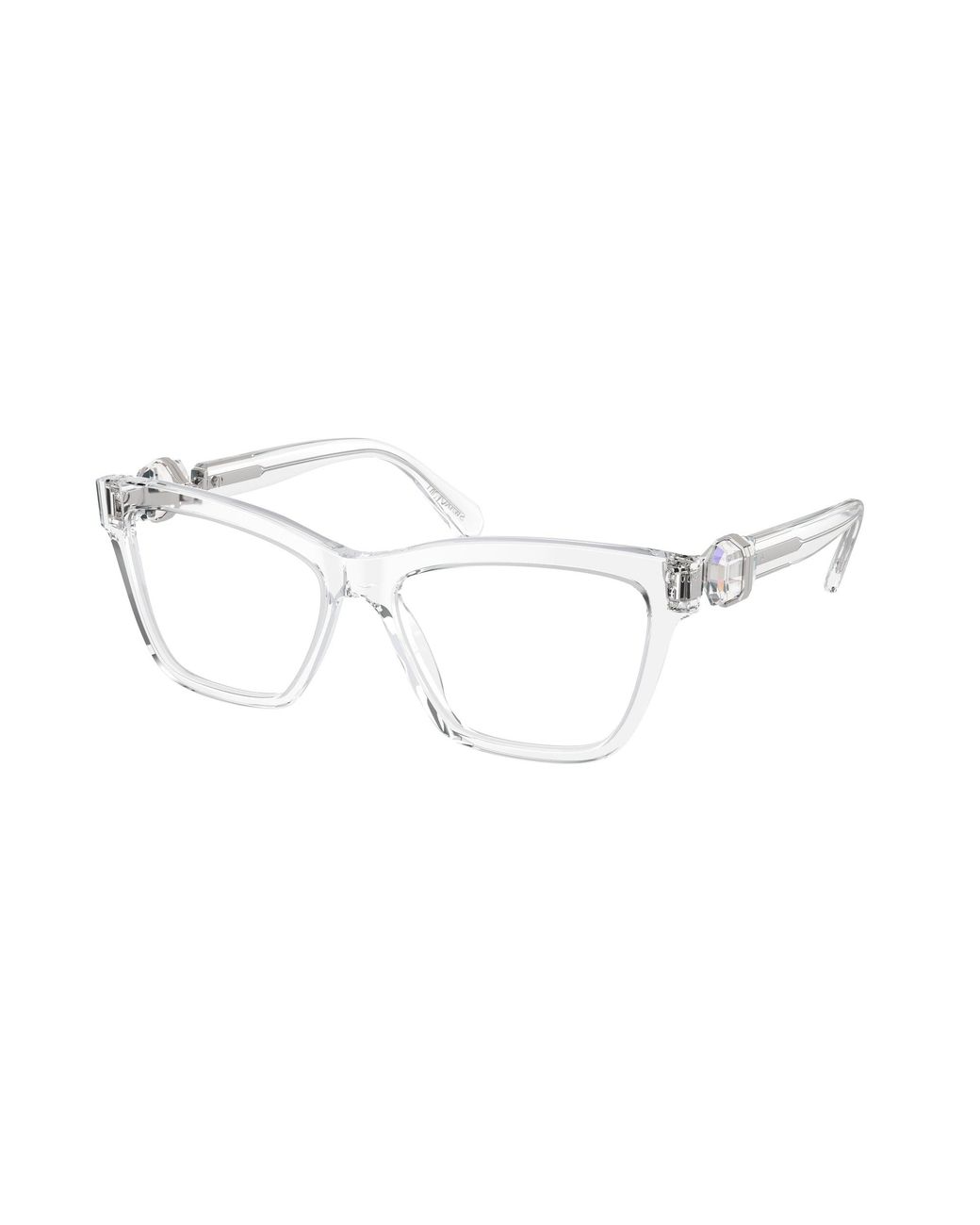 Swarovski Black Sk2021 1027 Optical Frames Acetate Squared Normal