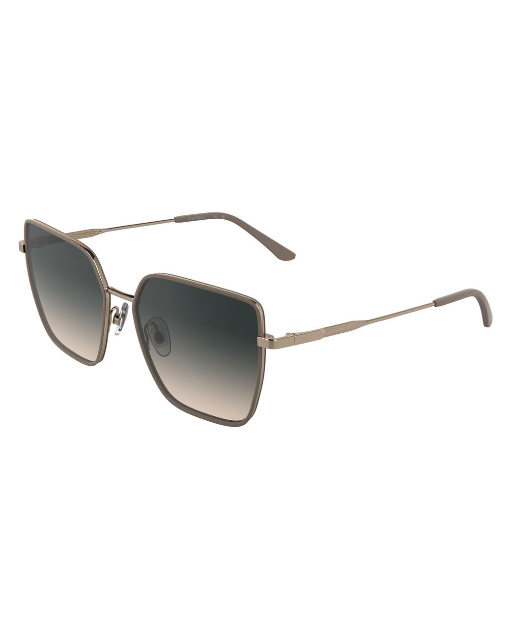 Calvin Klein Black Ck25111S 601 Sunglasses Metal Butterfly Normal Shaded