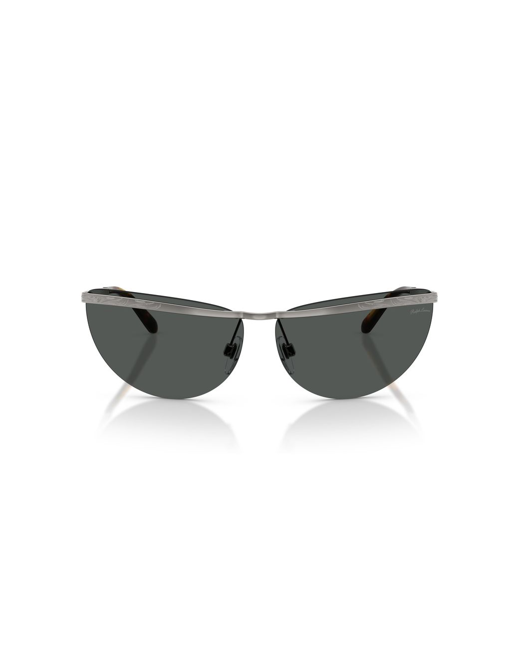 Ralph Lauren Black Rl7097 900287 Sunglasses Metal Geometric Normal