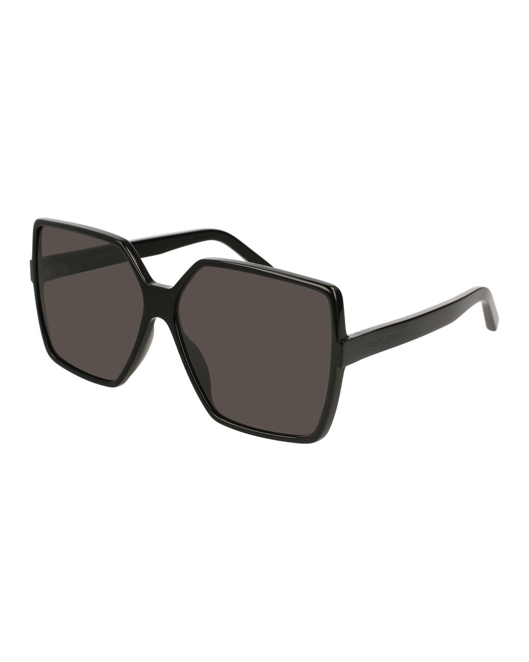 Saint Laurent Black Sl 232 Betty 001 Sunglasses Plastic Squared Normal