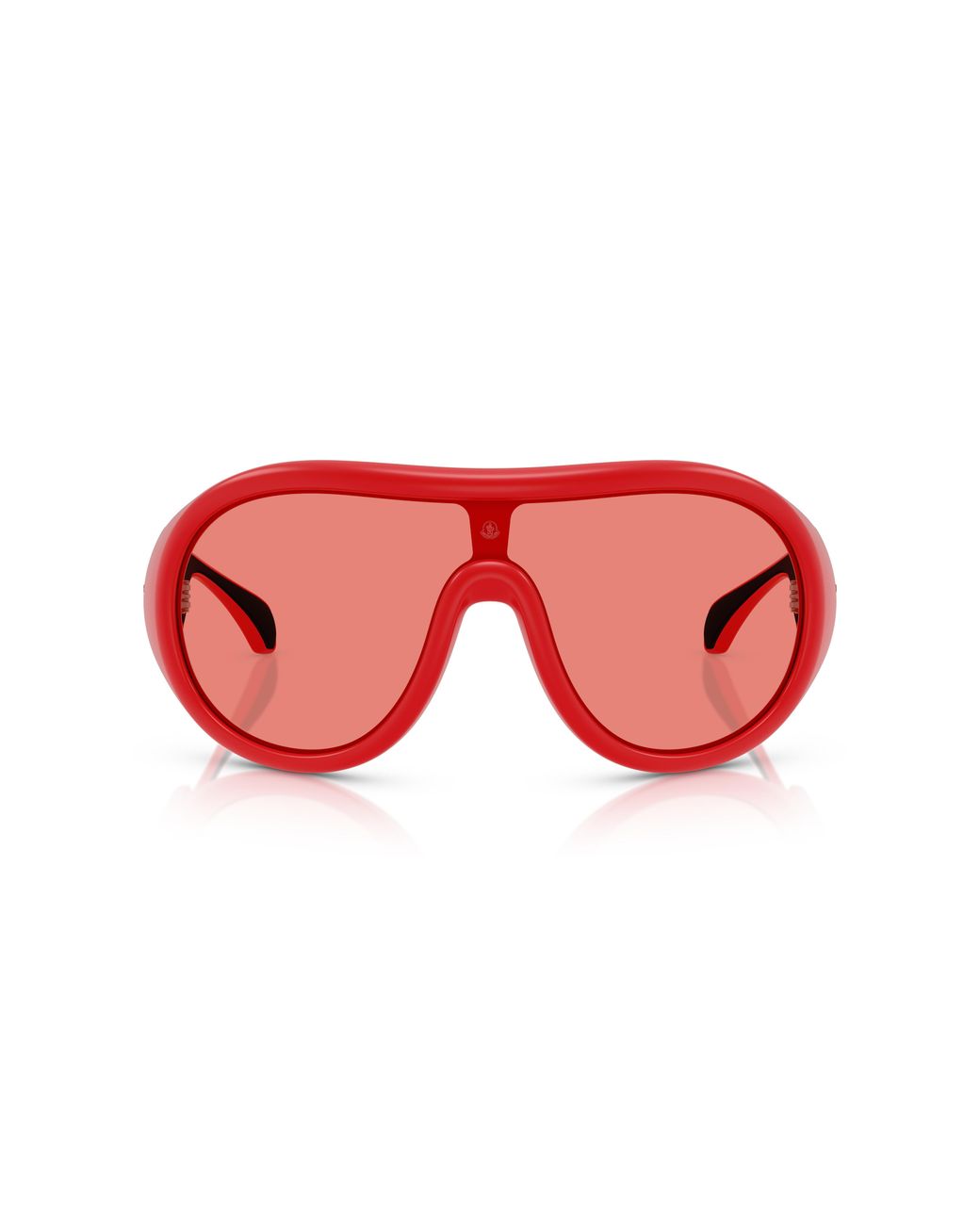 Moncler Red Me8004 Cloche 501784 Sunglasses Injected Pilot Normal