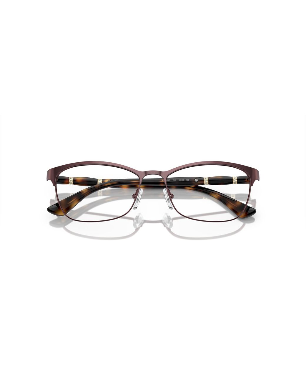 Vogue Eyewear Black Vo3987B 811 Optical Frames Metal Cat Eye Normal