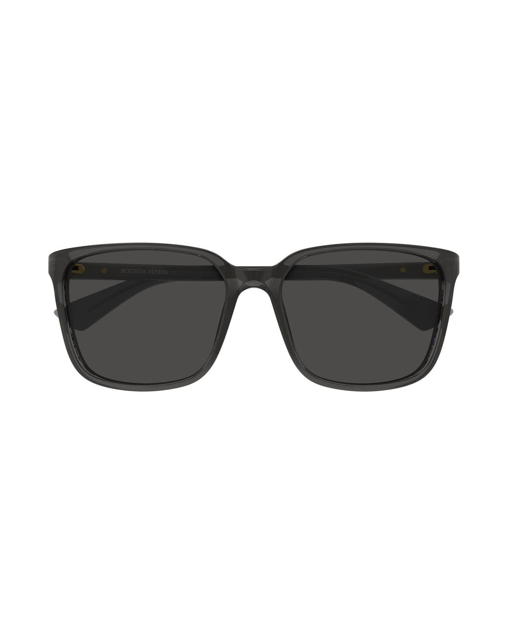 Bottega Veneta Black Bv1516Sk 003 Occhiali Da Sole Acetato Squadrata