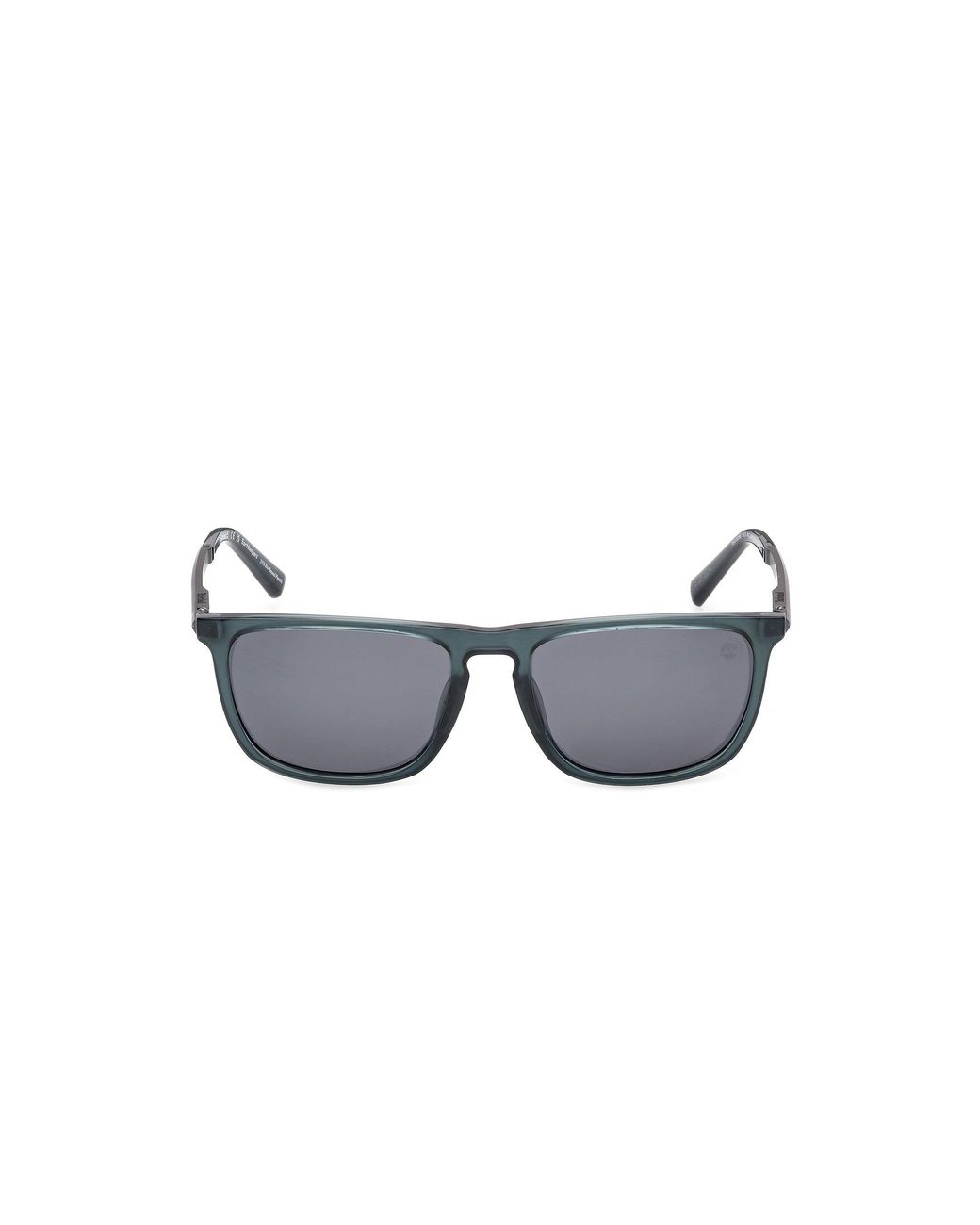 Timberland Black Tb00088 90D Sunglasses Injected Smoke Squared Polarized for men
