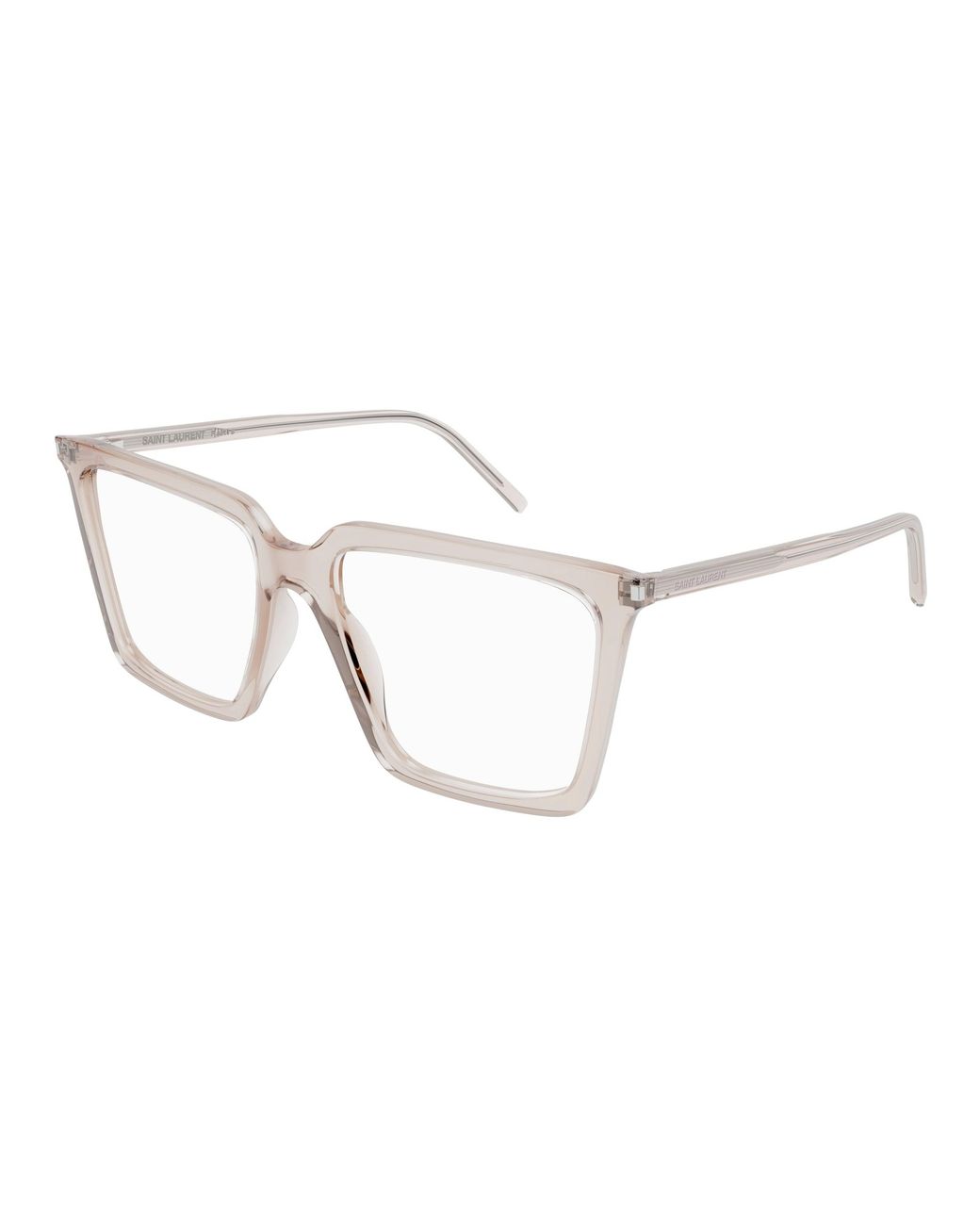 Saint Laurent Black Sl 474 Opt 003 Optical Frames Acetate Transparent Butterfly
