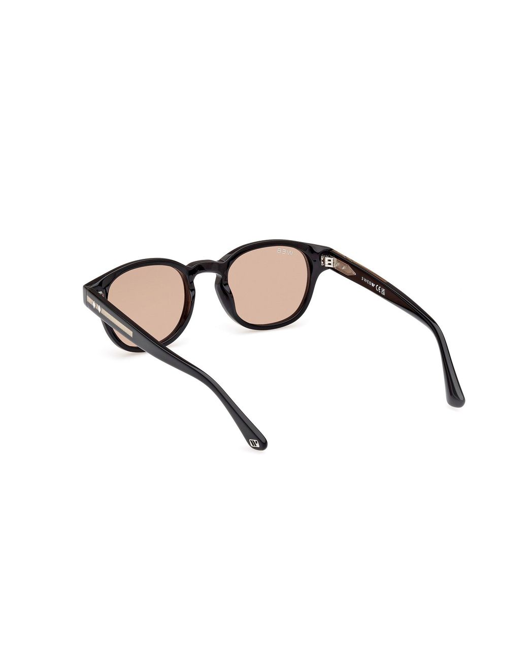 Web Black We0361 05J Sunglasses Acetate Round Normal for men