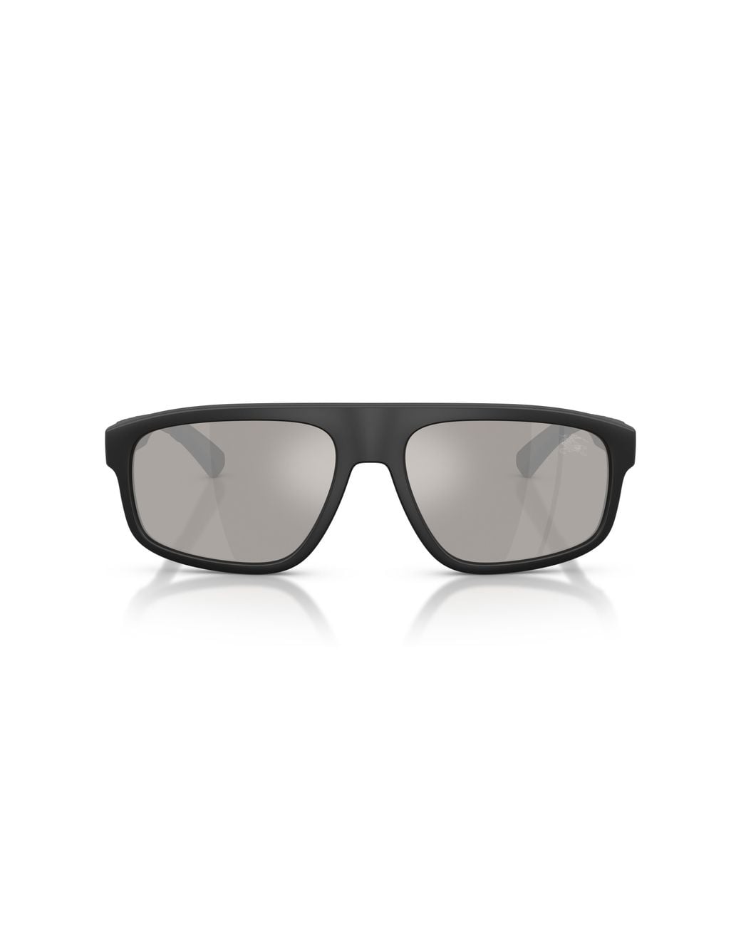 Burberry Black Be4501U 42606G Sunglasses Injected Squared Mirror for men