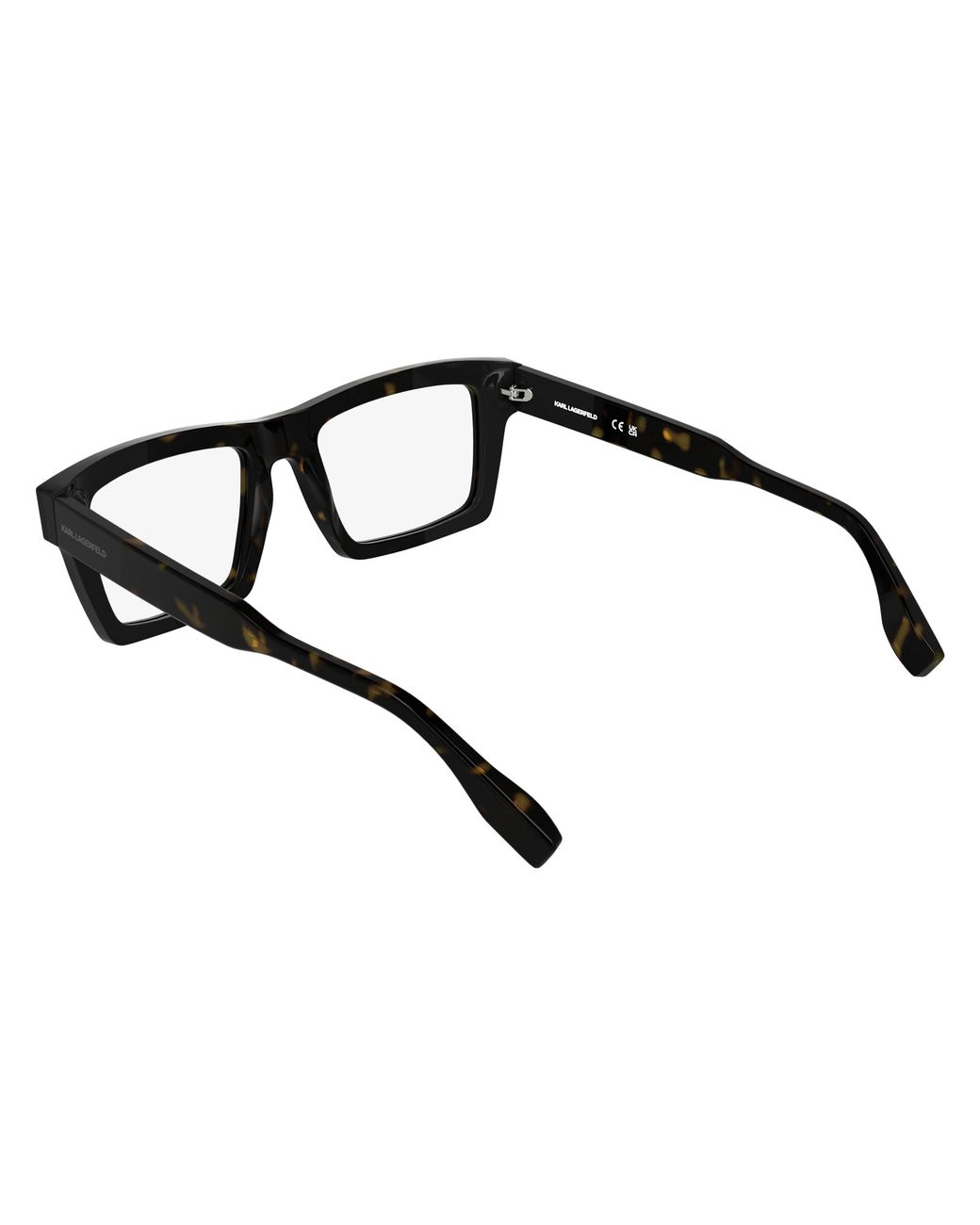 Karl Lagerfeld Black Kl6218 246 Optical Frames Acetate Squared Normal for men