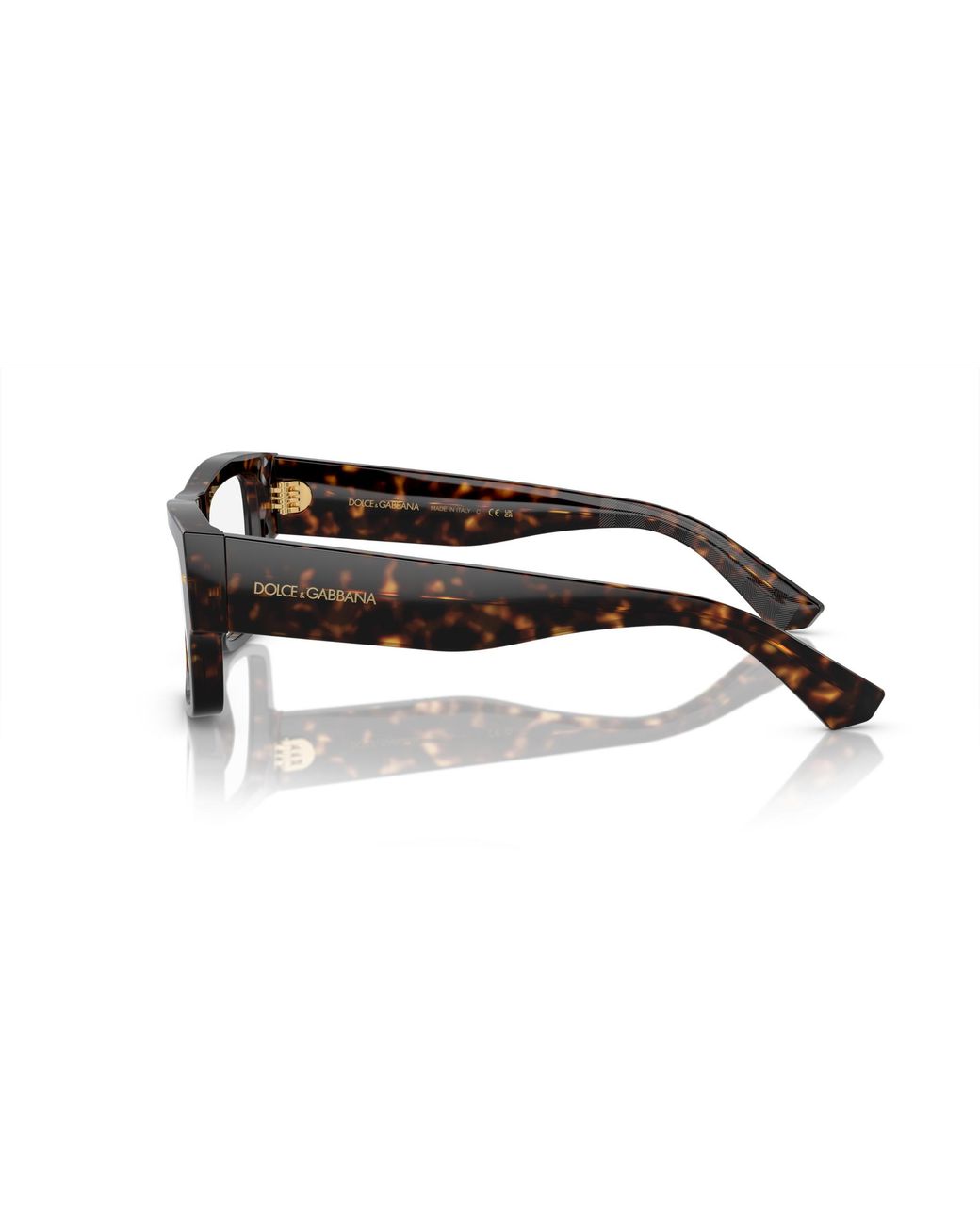 Dolce & Gabbana Black Dg3379 502 Optical Frames Acetate Transparent Squared Normal for men