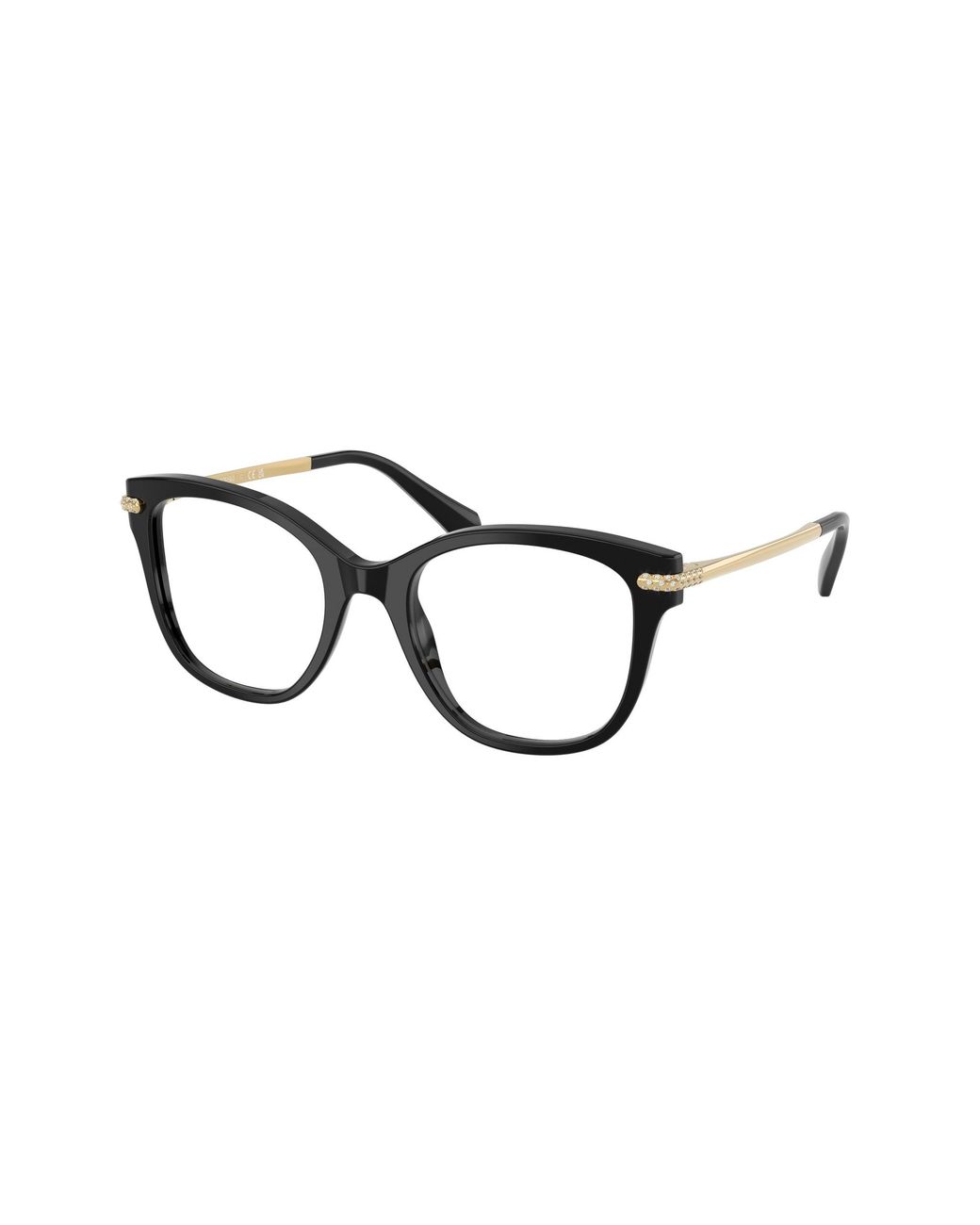 Swarovski Black Sk2044 1001 Optical Frames Acetate Squared Normal