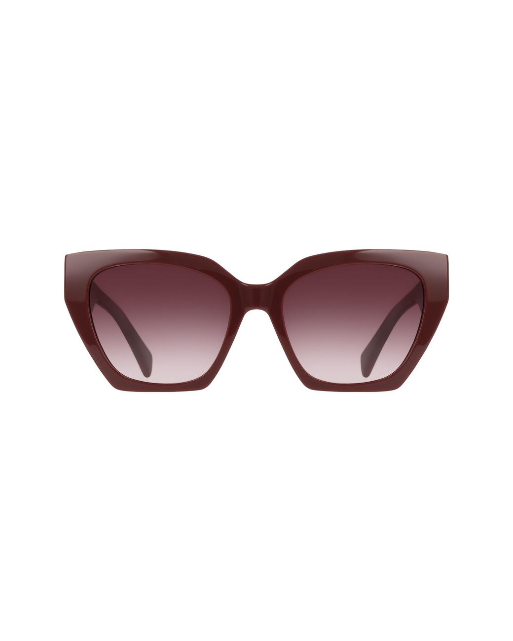 Liu Jo Black Lj814Sr 602 Sunglasses Acetate Bordeaux Cat Eye Normal