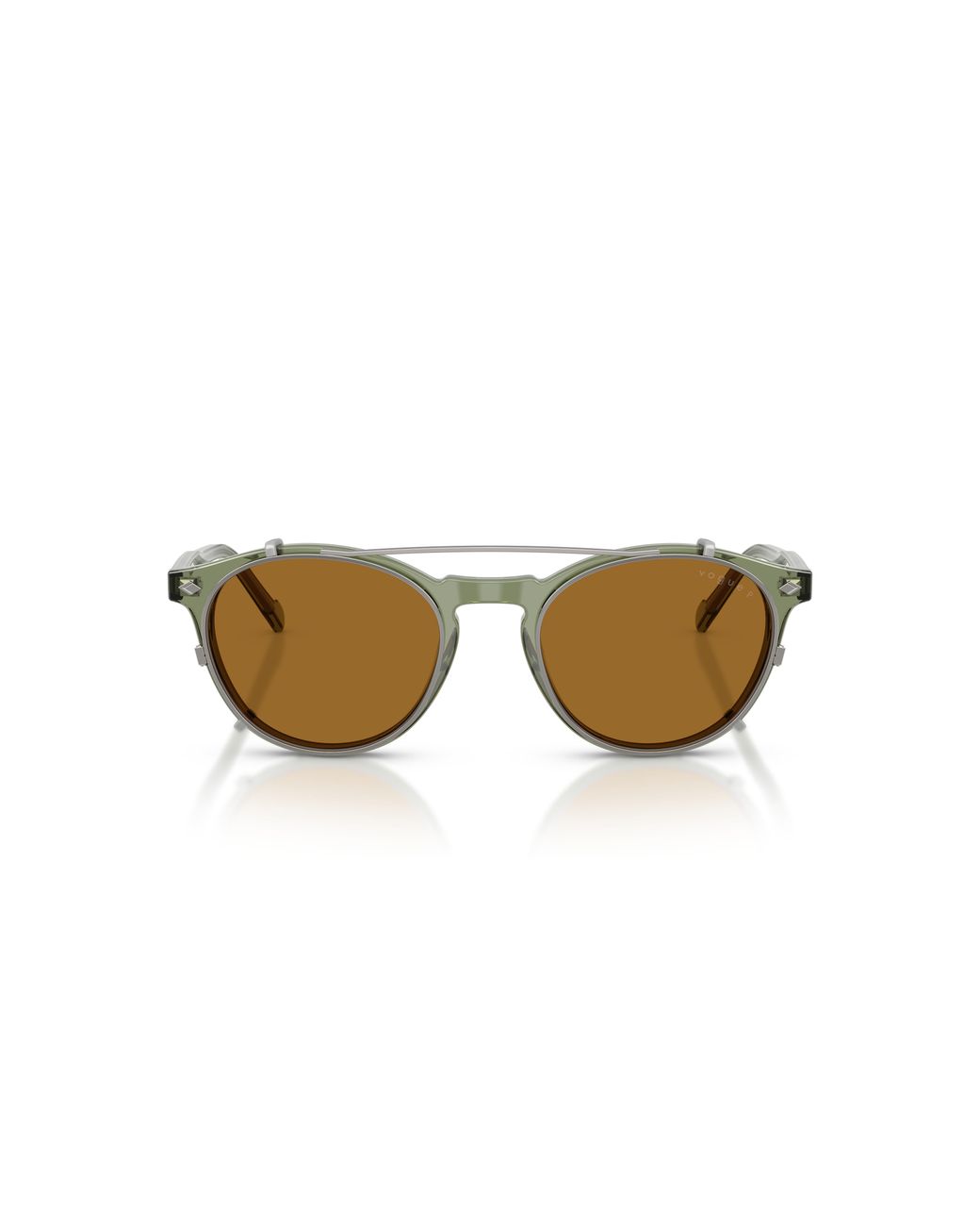 Vogue Eyewear Black Vo5751S 28211W Sunglasses Acetate Transparent Pantos Normal for men