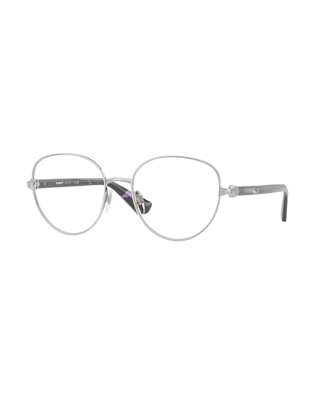Burberry Black Be1394 1005 Optical Frames Metal Pantos Normal