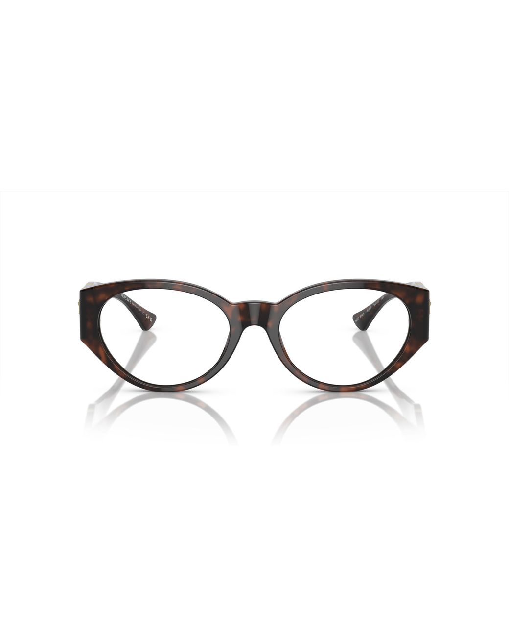 Versace Black Ve3345 5429 Optical Frames Acetate Round