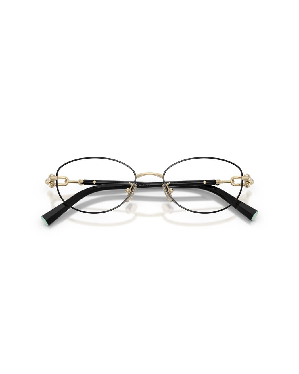 Tiffany & Co Black Tf1176D 6164 Optical Frames Metal Transparent Round Normal