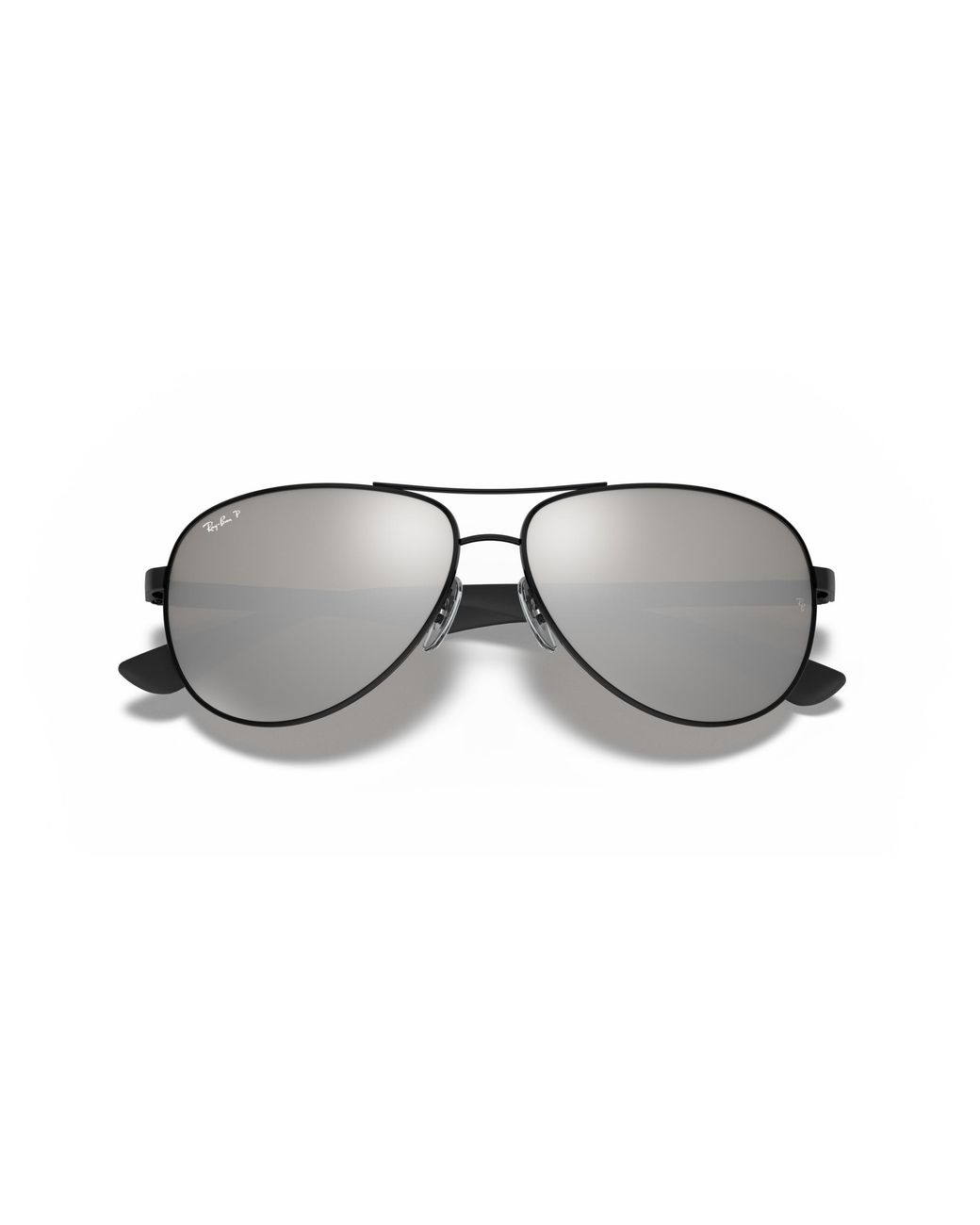 Ray-Ban Black Sunglasses, Rb8313 61 Carbon Fibre for men