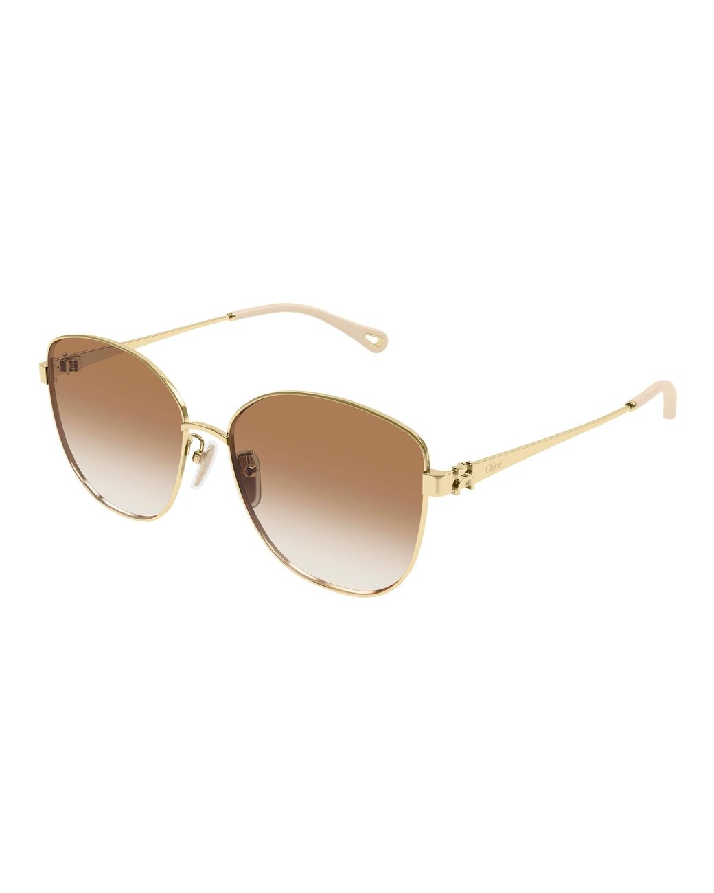 Chloé Black Ch0306Sk 004 Sunglasses Metal Squared