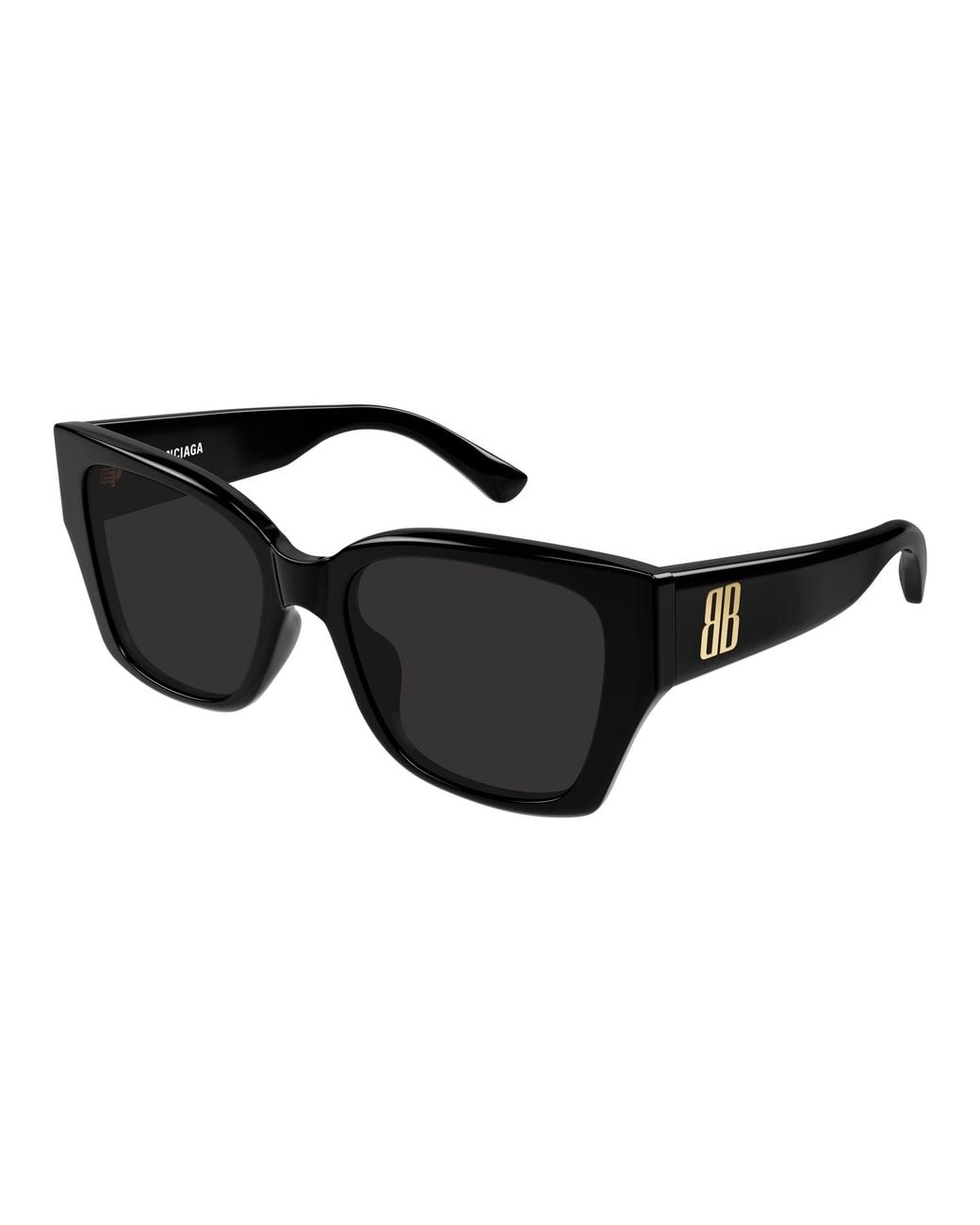 Balenciaga Black Bb0474S 001 Sunglasses Acetate Butterfly