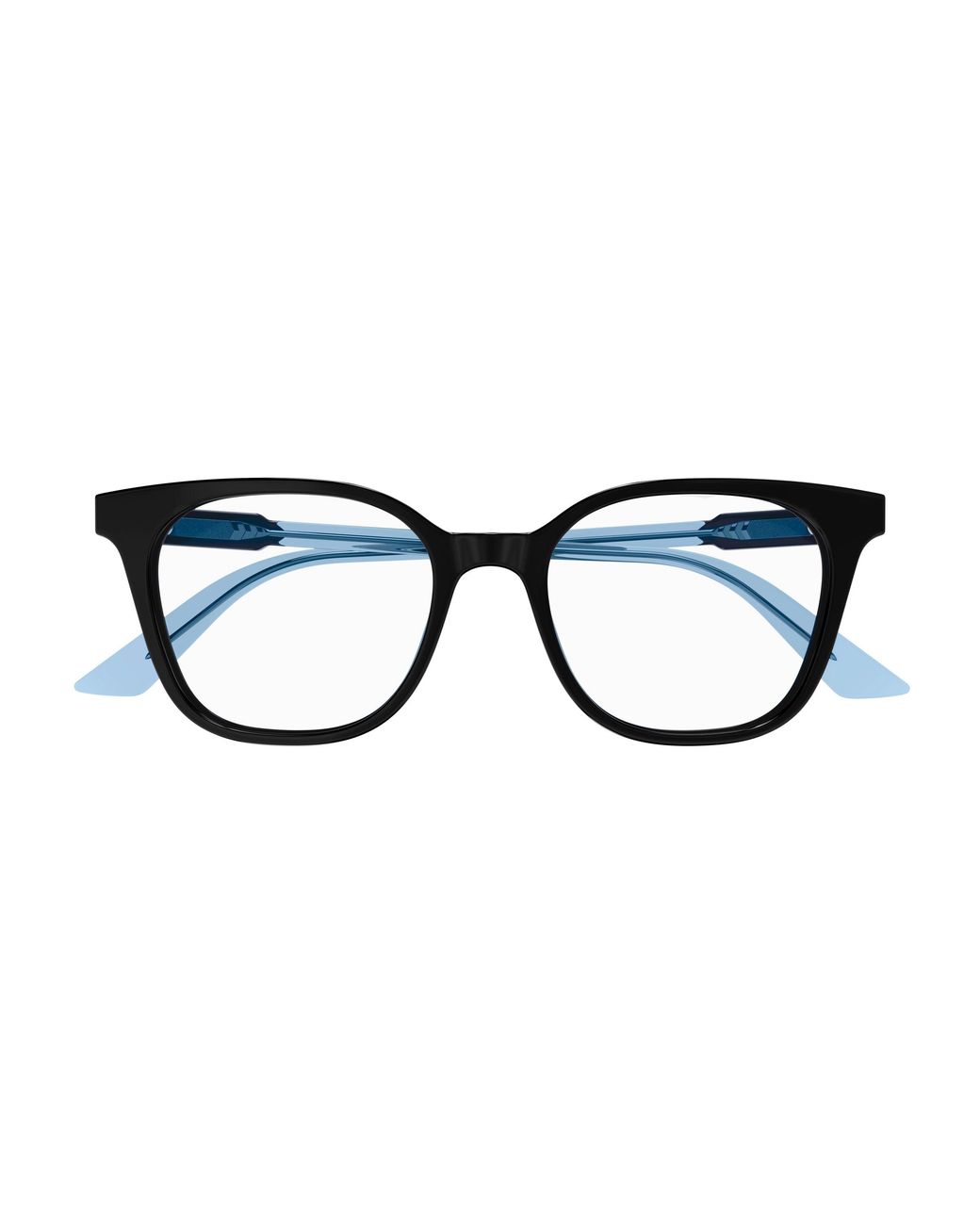Gucci Black Gg1821O 003 Optical Frames Acetate Transparent Round for men