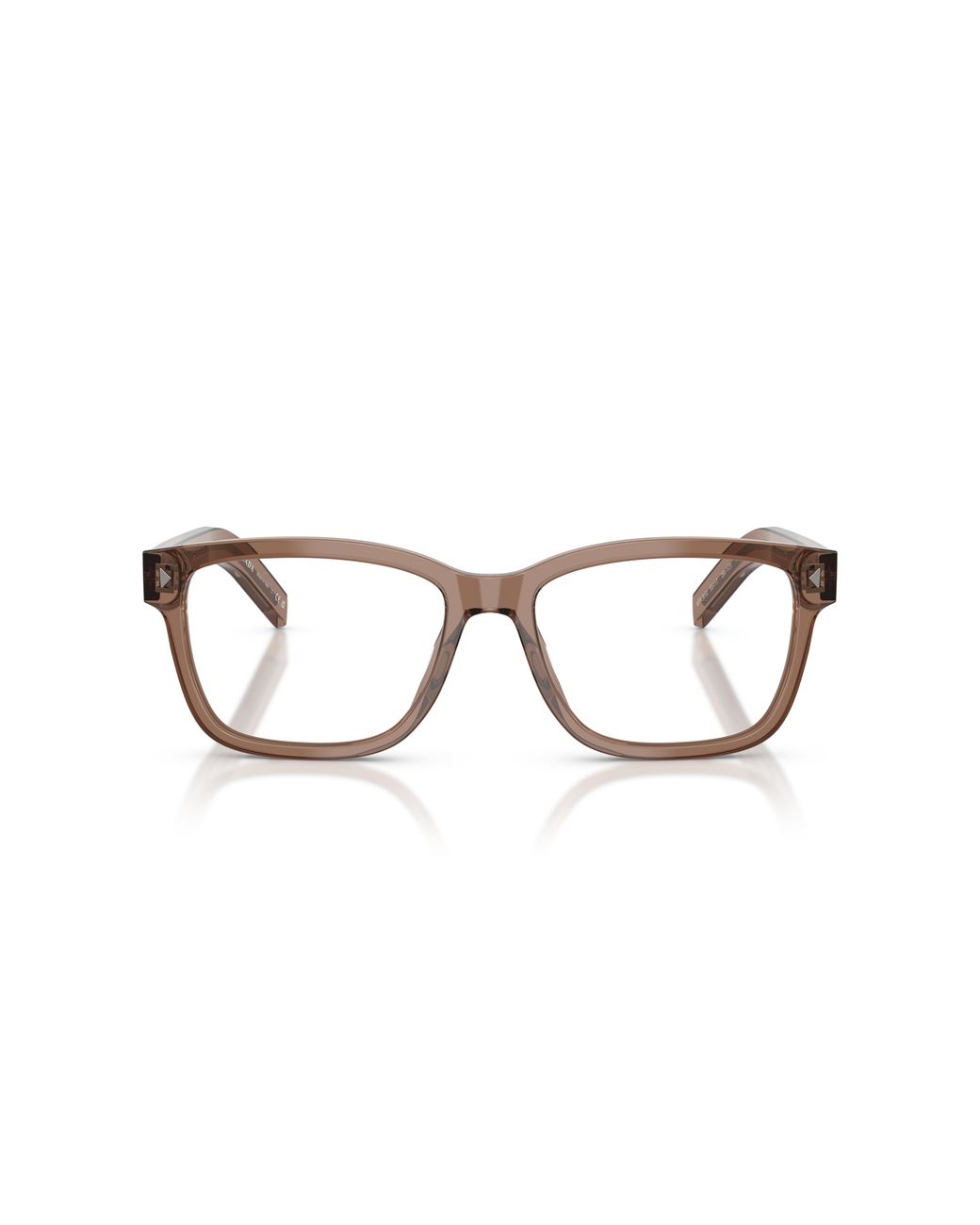 Prada Black Pr B10V 28I1O1 Optical Frames Acetate Squared Normal for men
