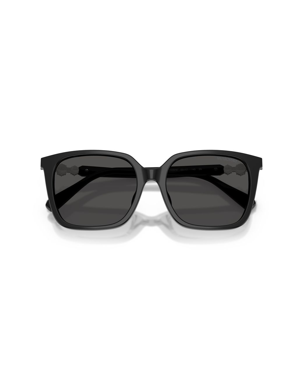 Swarovski Black Sk6053D 103887 Sunglasses Acetate Pillow Normal