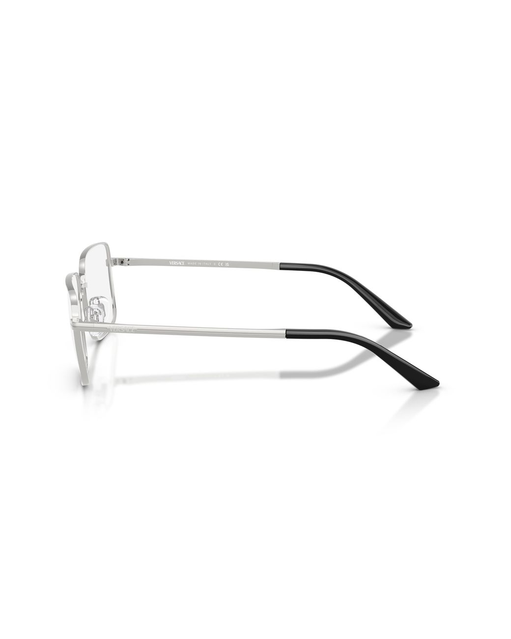 Versace Black Ve1311 1001 Optical Frames Metal Pillow Normal for men