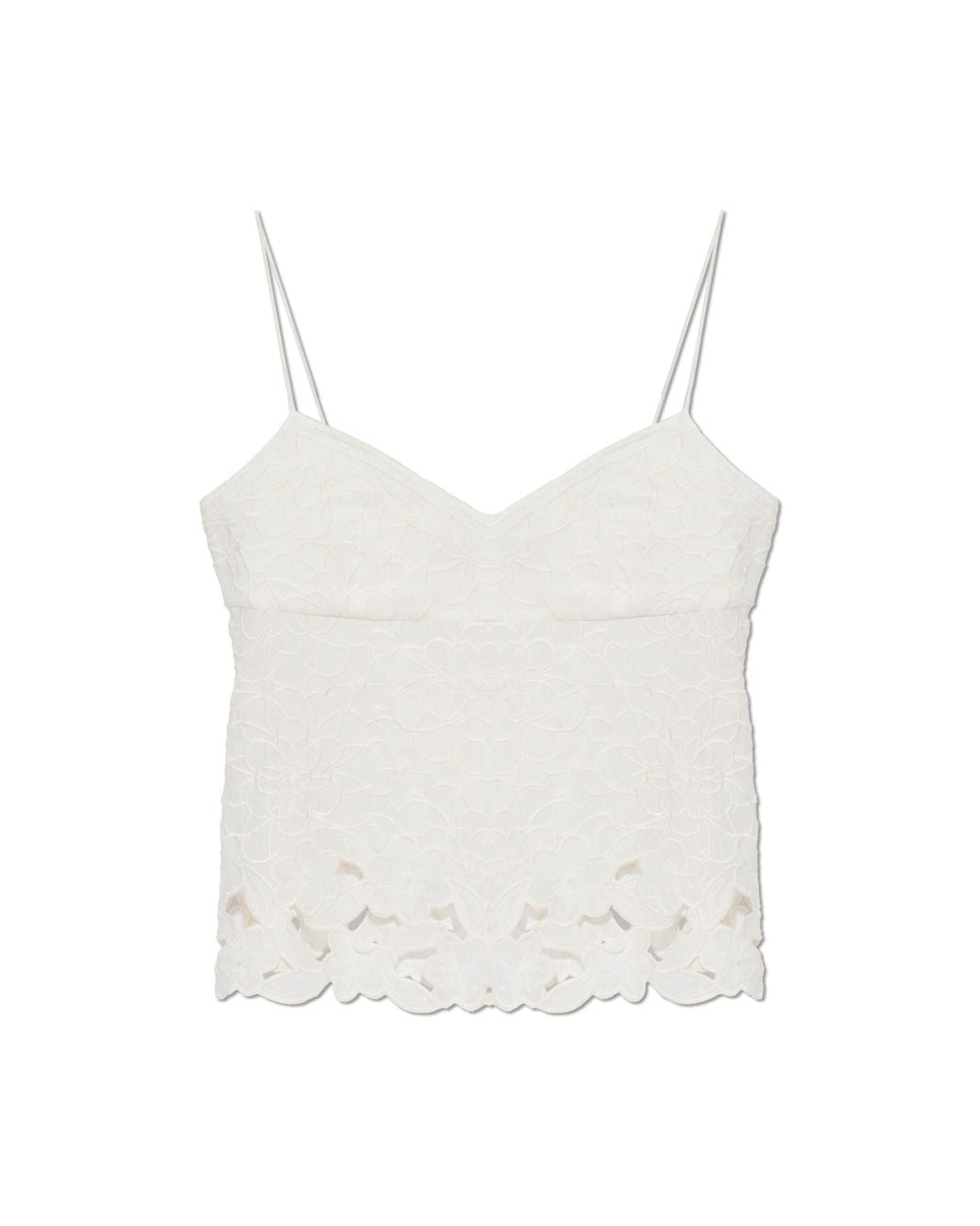 Isabel Marant White Romeka Top