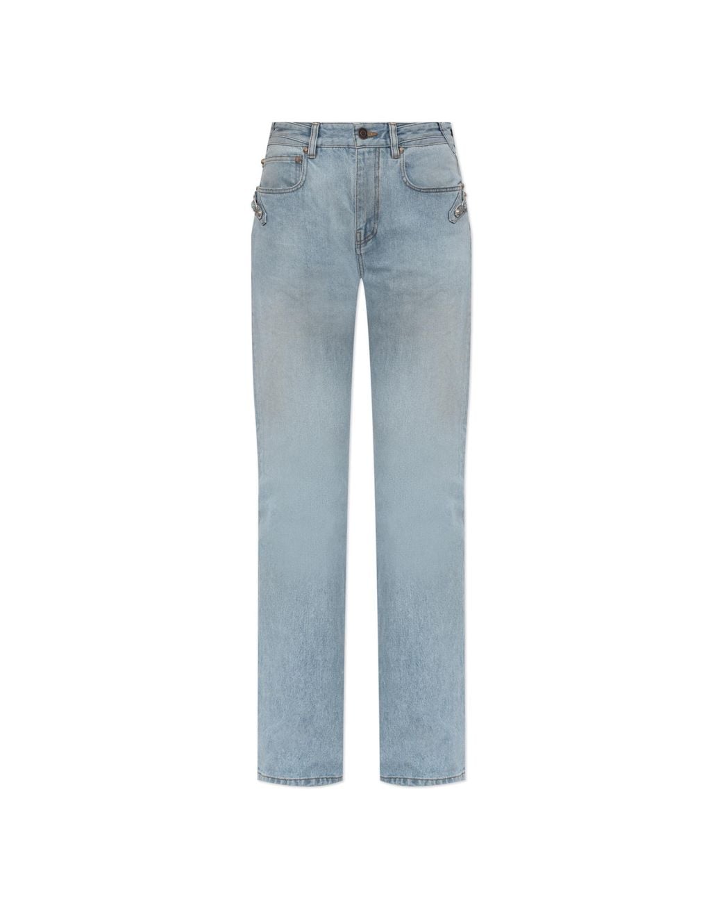 Balenciaga Blue Jeans With 'Vintage' Effect