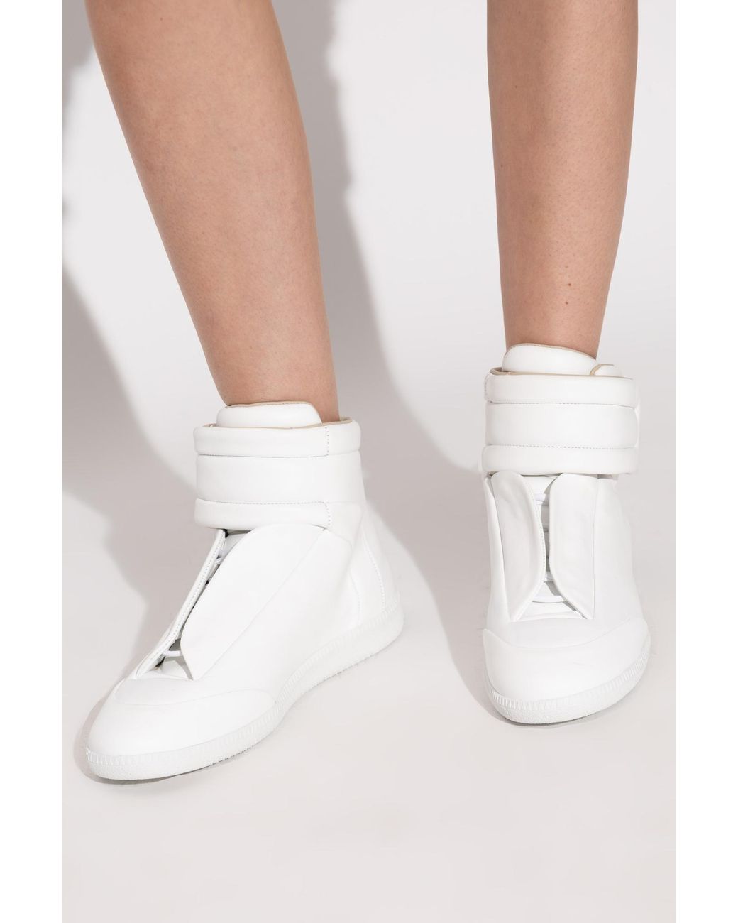 Maison Margiela Sports Shoes Above The Ankle in Natural | Lyst