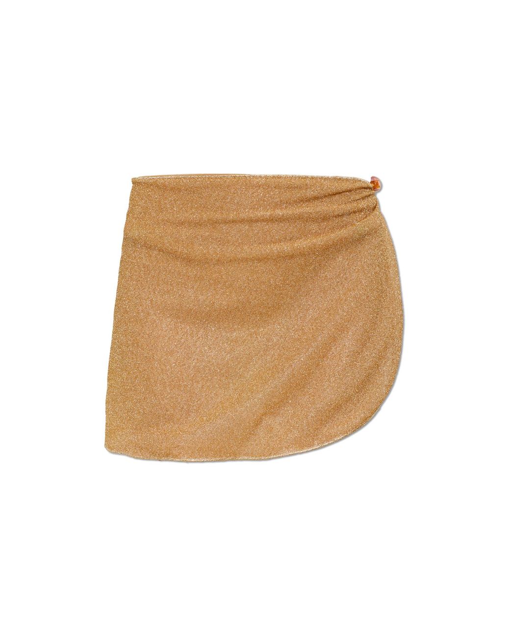 Oseree Natural Skirt With Lurex Thread