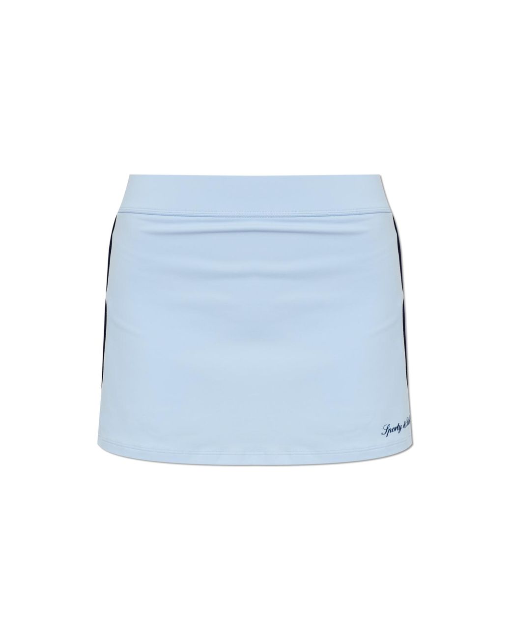 Sporty & Rich Blue Skort From The "Beverly Hills Tennis" Collection