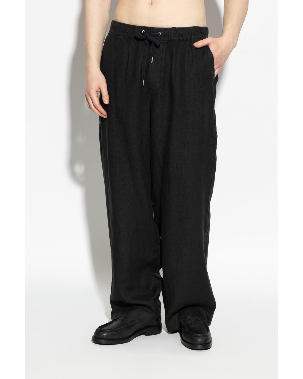 AllSaints Black 'Sharp' Trousers for men