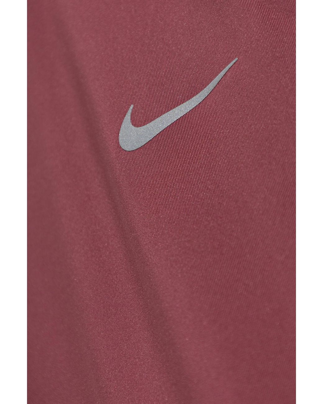Nike Purple T-Shirt With Logo