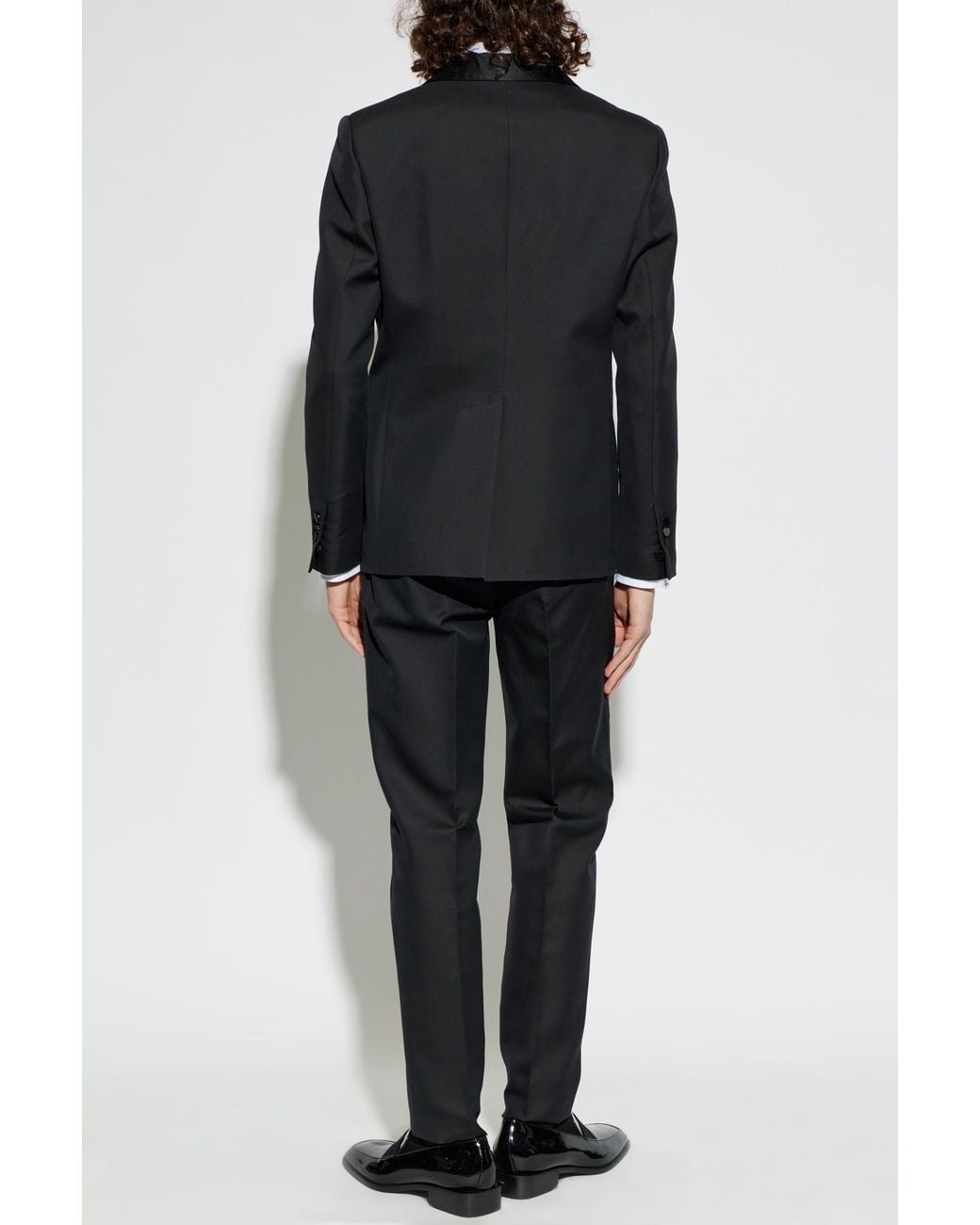 DSquared² Black Suit With Single Vent for men
