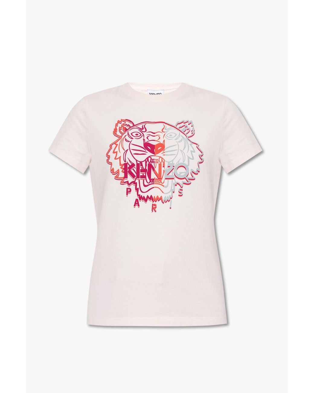 KENZO T shirt With Logo in Pink Lyst UK