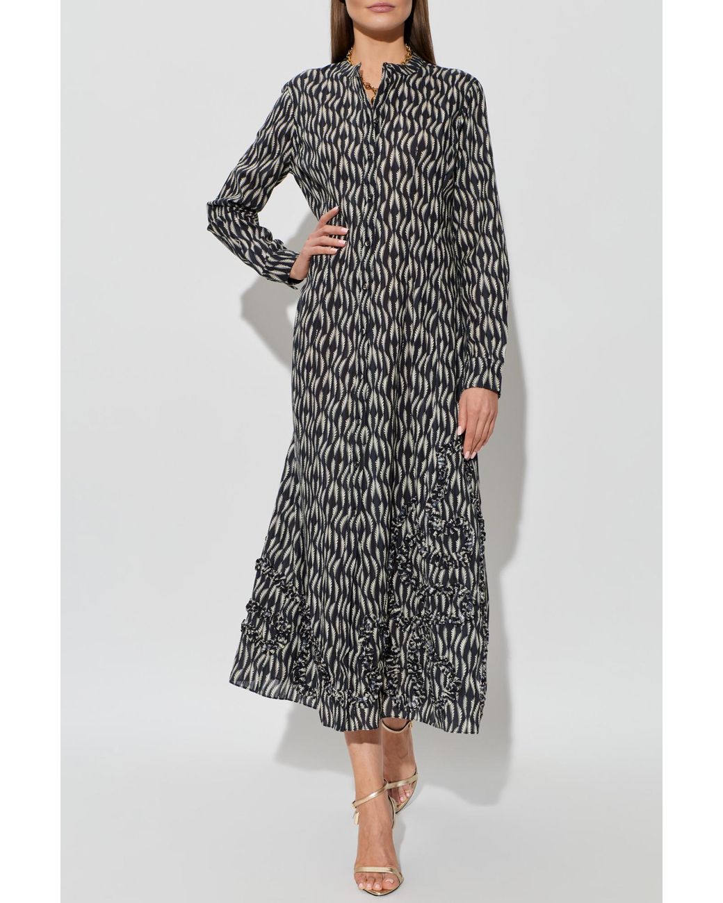 Ulla Johnson Gray 'Laurentine' Dress