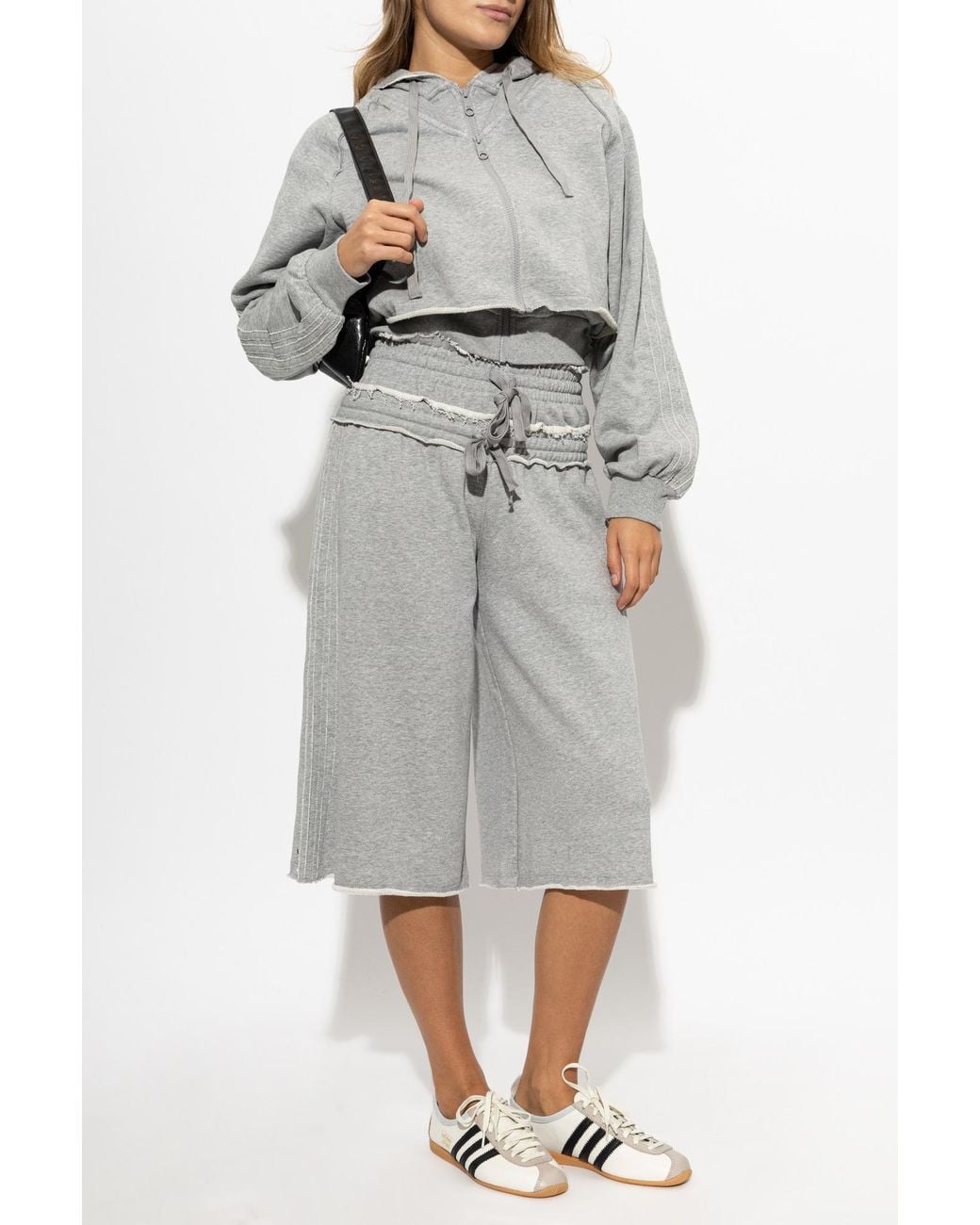 Adidas Originals Gray Oversize Shorts