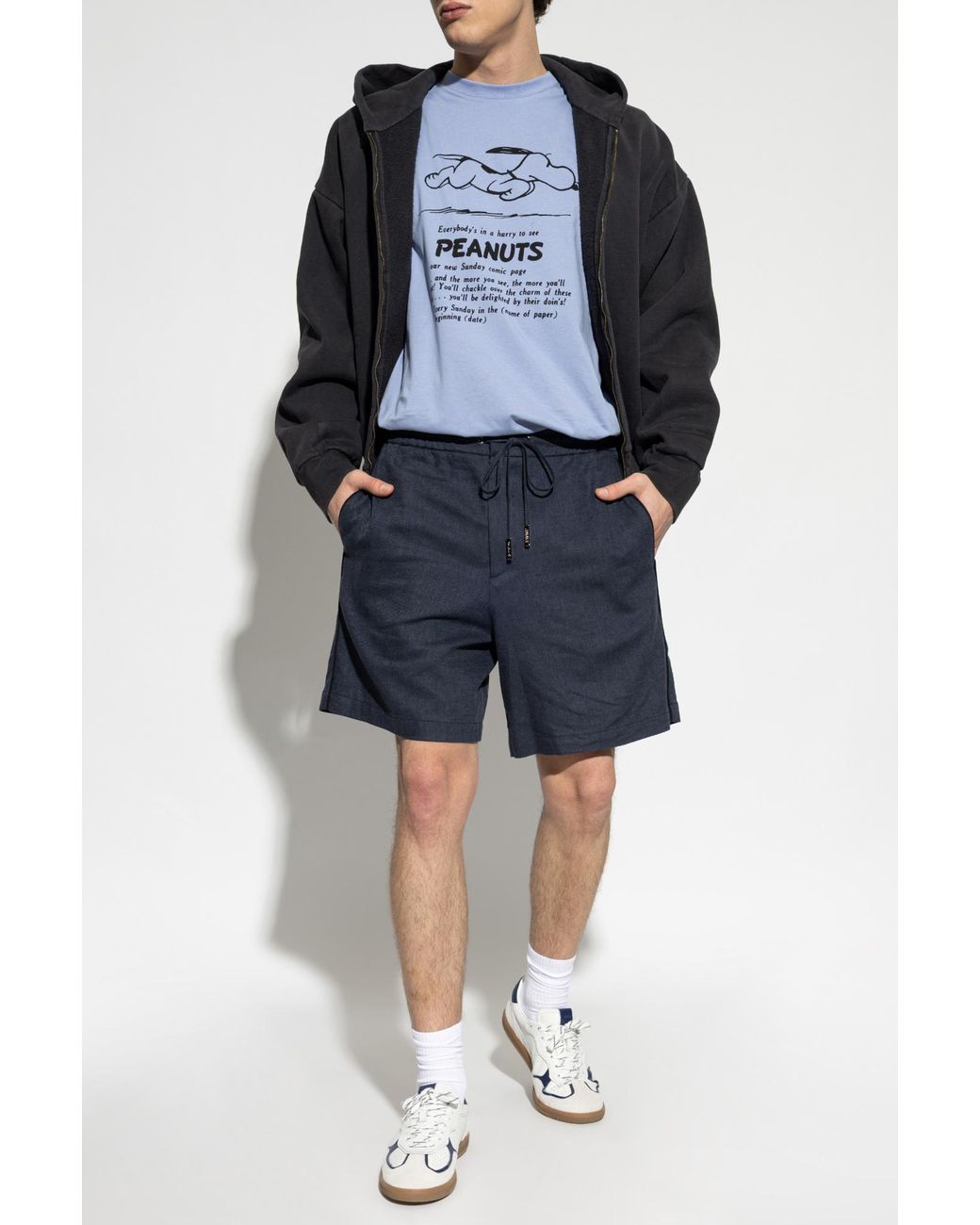 Iceberg Blue T-Shirt With Print for men