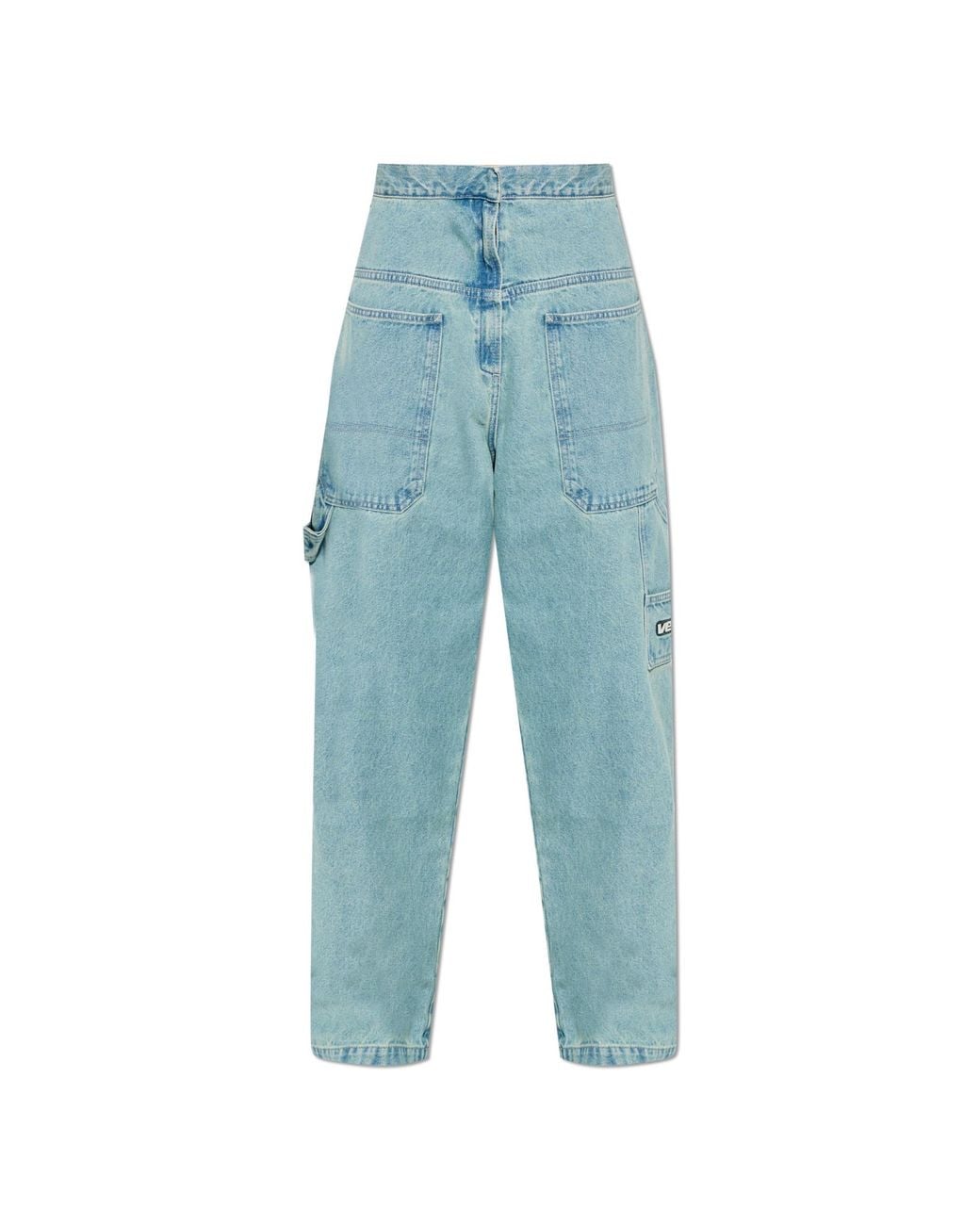 Vetements Blue Wide-Leg Jeans for men
