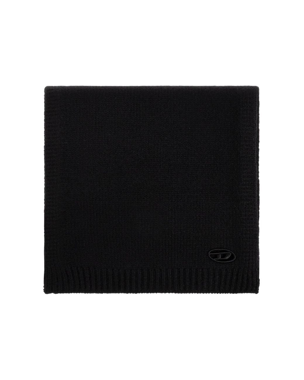 DIESEL Black Scarf 'K-Aras'