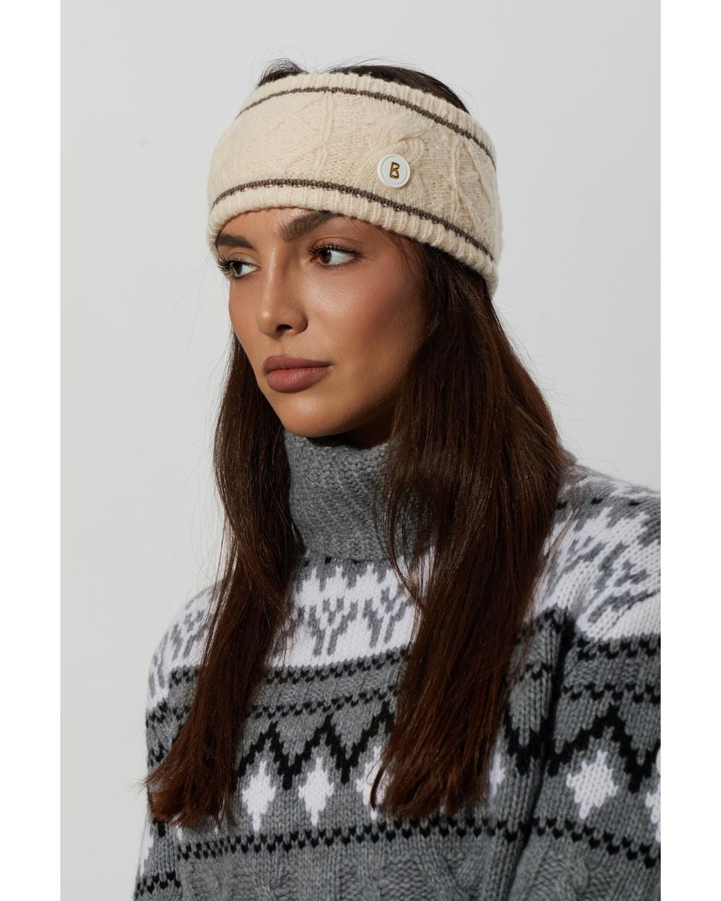 Bogner Natural 'Agnes' Headband