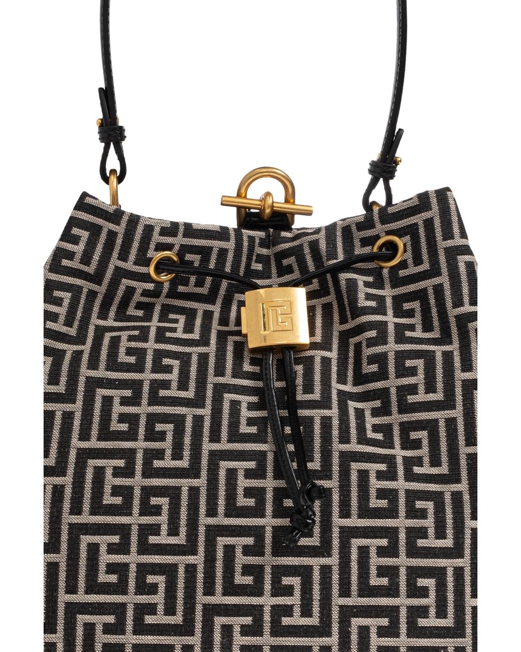 Balmain Black Backpack "Pulse"