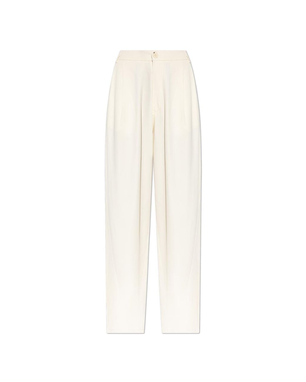 DARKPARK White Loose-Fit Trousers