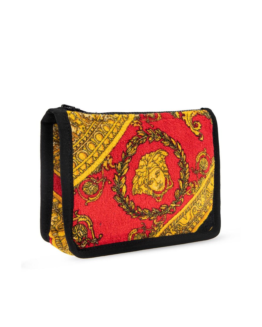 Versace Baroque Print Wash Bag in Black | Lyst
