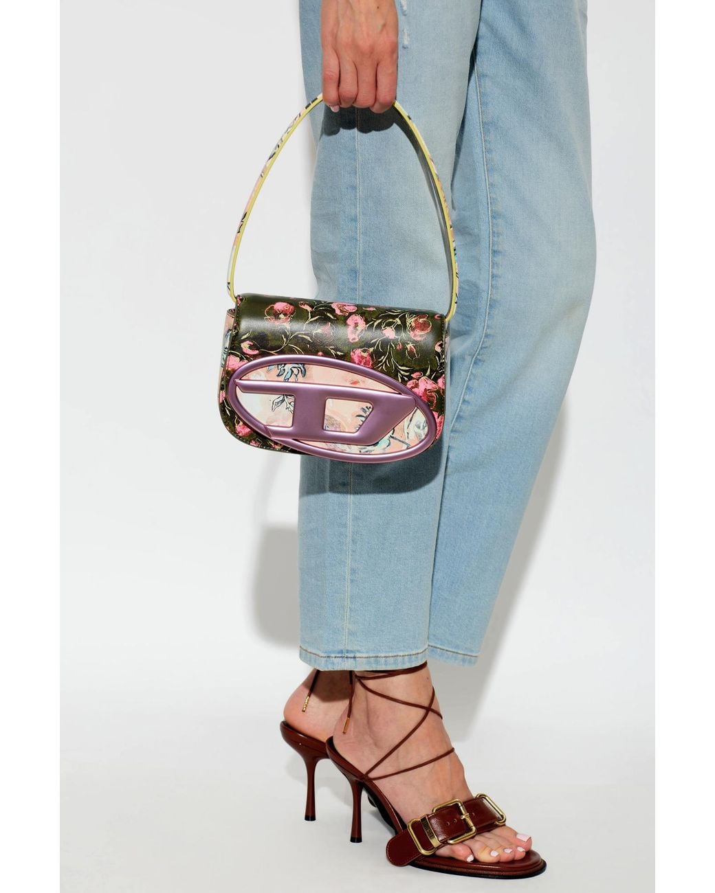 DIESEL Pink '1Dr' Shoulder Bag