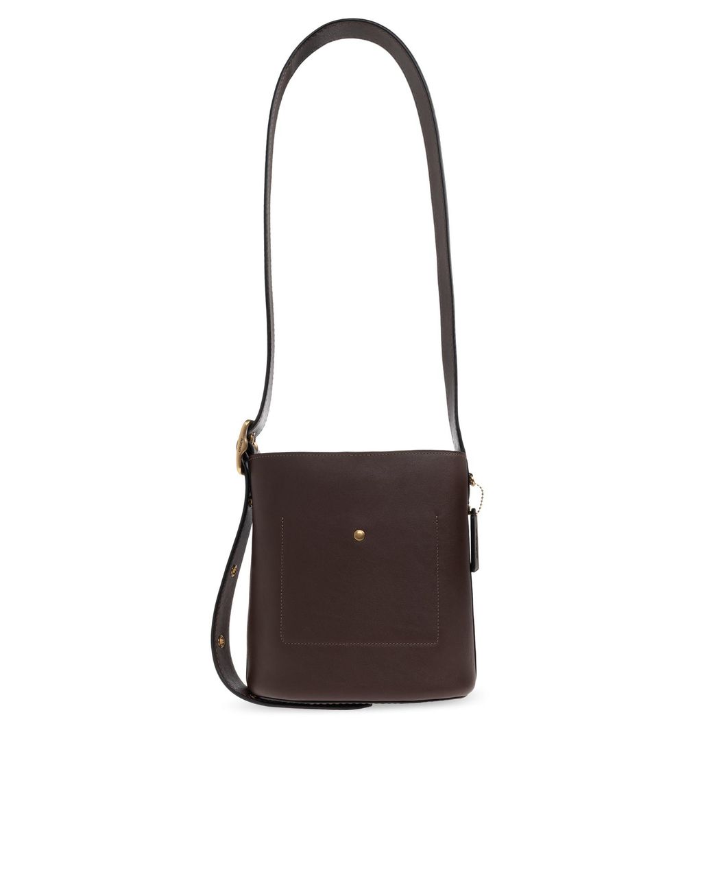 COACH Gray "Bleecker" Shoulder Bag
