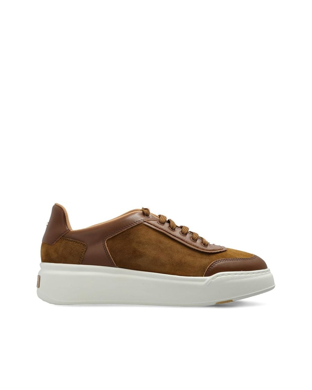 Max Mara Brown Suede Sports Shoes